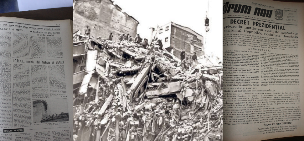 46 de ani de la dezastru: Cutremurul din '77 a transformat casele de pe străzile din Centrul istoric în moloz. Muncitorii de la fabricile mari cotizau la „Contul 1977”, din care se finanțau reparațiile caselor și ajutorarea răniților