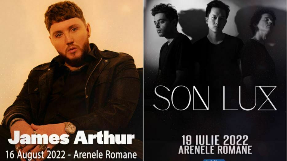 James Arthur și Son Lux vor concerta în România în vara acestui an