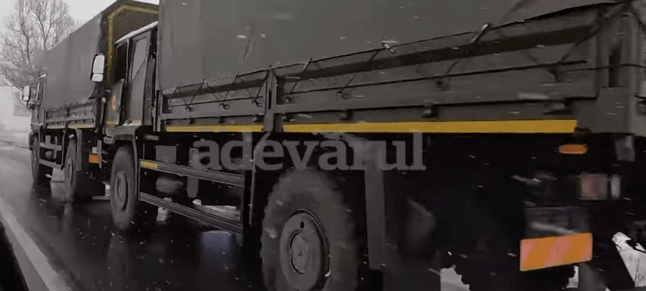 art Ringback Pour Armata Română nu ar ajunge nici măcar pe front: Trei camioane dintr-un  convoi militar s-au tamponat în timpul unei misiuni • Social Biz Brasov