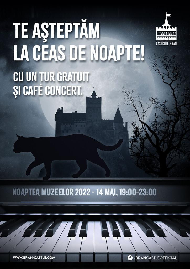 Tur gratuit în castelul contelui Dracula în „Noaptea muzeelor”. Vizitatorii se vor putea bucura și de un cafe concert
