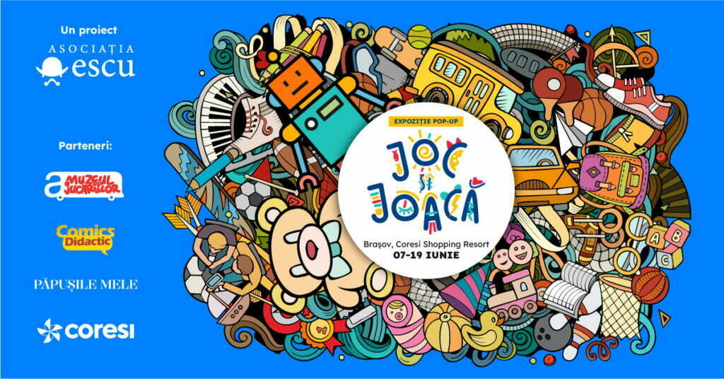 Peste 1.500 de jocuri și jucării de colecție vor putea fi admirate în premieră la Coresi Shopping Resort în perioada 7-19 iunie