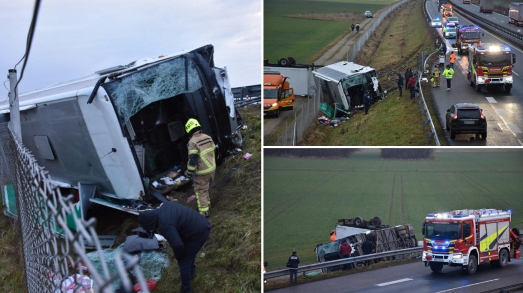 Accident cu trei morți în Slovenia: Autocarul în care se aflau 32 de persoane este înmatriculat în Brașov