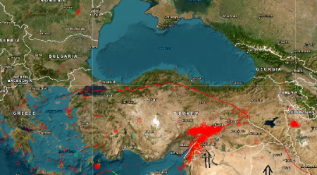 Institutul pentru Fizica Pământului din România:„Este puțin probabil ca activitatea seismică din țara noastră să fie influențată de cutremurele din sudul Turciei”