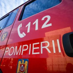 Trafic blocat pe DN 73 Pitești-Brașov, după ce s-a spart o conductă de gaze în curtea unei societăți comerciale